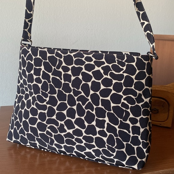 Vintage Kate Spade Giraffe Print Shoulder Bag - Picture 4 of 14
